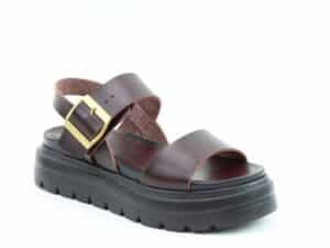 FLATFORM SANDALS INDIGO MAHOGANY