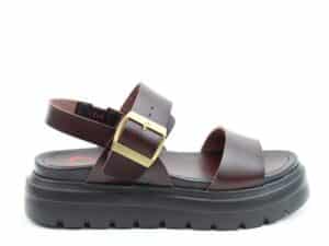 FLATFORM SANDALS INDIGO MAHOGANY