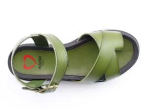 FLATFORM SANDALS TEMPLE GREEN