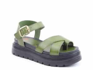 FLATFORM SANDALS TEMPLE GREEN