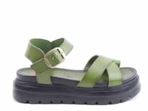 FLATFORM SANDALS TEMPLE GREEN