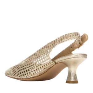 MID HEEL SLINGBACK 145432 XTI GOLD MID HEEL SLINGBACK 145432 XTI GOLD