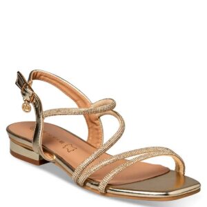 LOW-HEEL SANDALS E37-23173/1 ENVIE SHOES GOLD LOW-HEEL SANDALS E37-23173/1 ENVIE SHOES GOLD