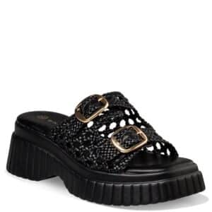 FLATFORM SANDALS E96-23370/1 ENVIE SHOES BLACK FLATFORM SANDALS E96-23370/1 ENVIE SHOES BLACK